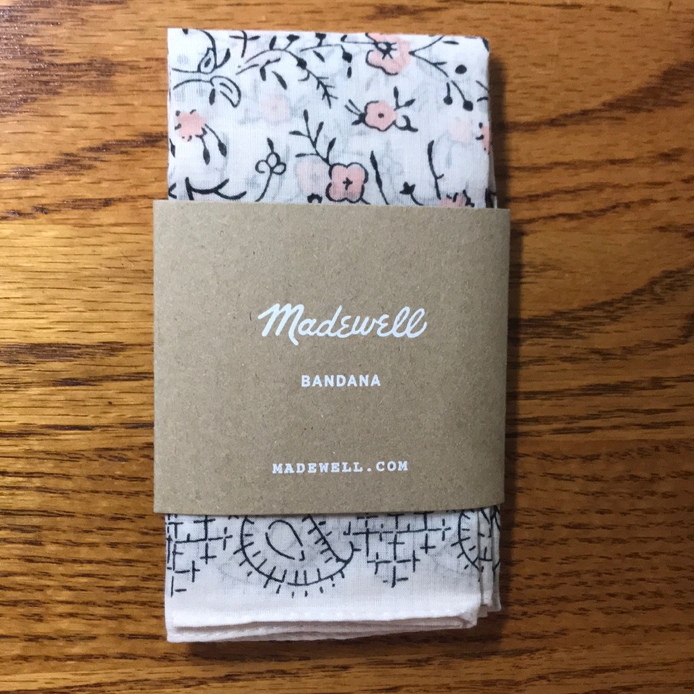 Madewell Floral Bandana